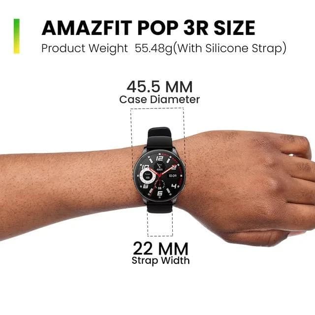 ساعت هوشمند آمازفیت مدل AMAZFIT POP 3R WATCH