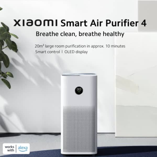 دستگاه تصفیه هوا شیائومی مدل Xiaomi Smart Air Purifier 4 (گلوبال)