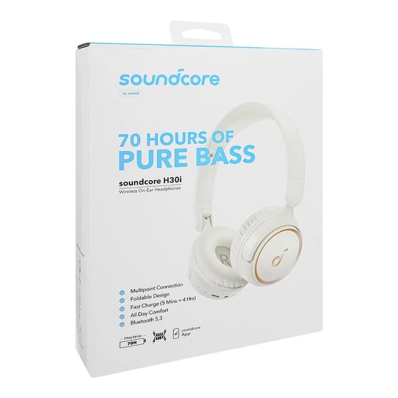 هدفون بی سیم انکر مدل SoundCore H30i