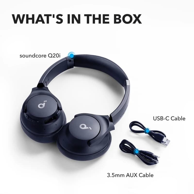 هدست بلوتوثی انکر مدل Soundcore Q20i