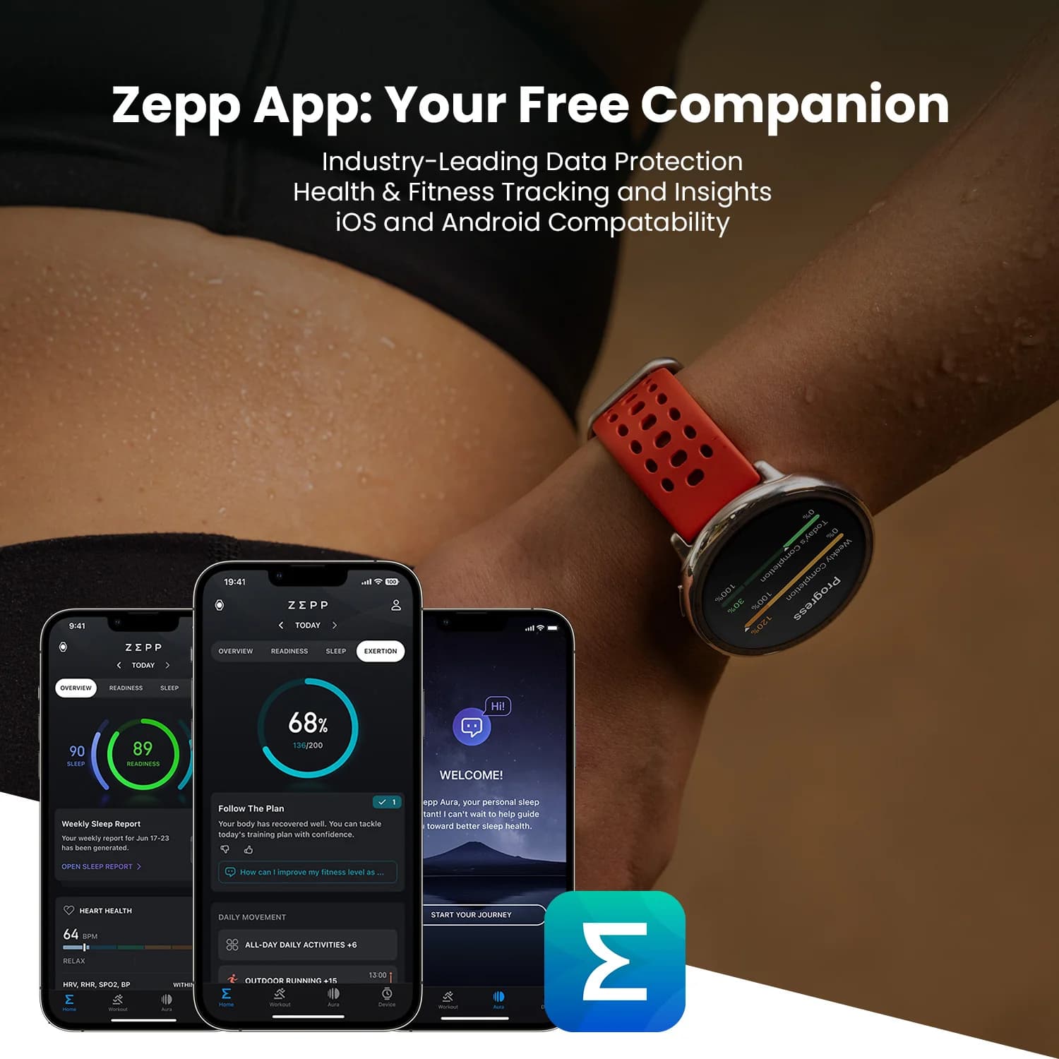 ساعت هوشمند  امیزفیت مدل AMAZFIT ACTIVE 2 44mm (گرد)