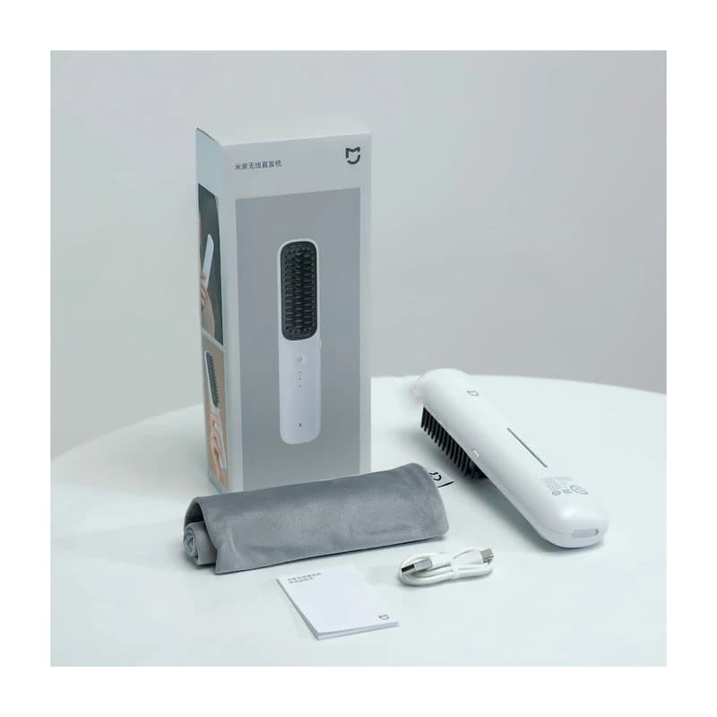برس حرارتی میجیا شیائومی مدل Mijia Cordless Hair Straightener Brush MJZFS01LF