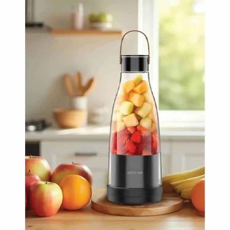شیکر شارژی قابل حمل گرین لاین مدل Mixmate Juicer گنجایش 0.300 لیتر