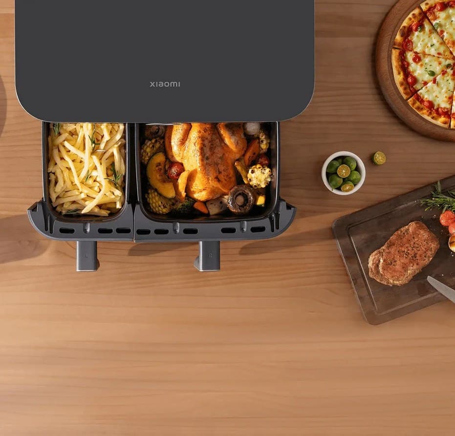 سرخ کن بدون روغن شیائومی مدل Xiaomi Dual Zone Air Fryer 10L MAF-D1001