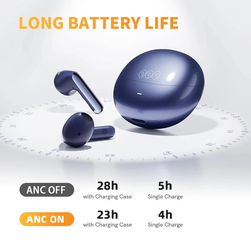 هدفون بلوتوثی کیو سی وای مدل QCY AilyBuds Pro