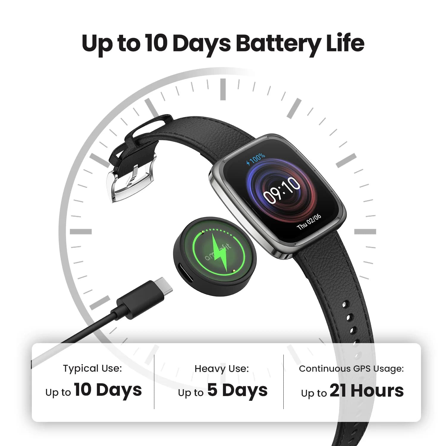 ساعت هوشمند  امیزفیت مدل AMAZFIT ACTIVE 2 44mm (مربعی)