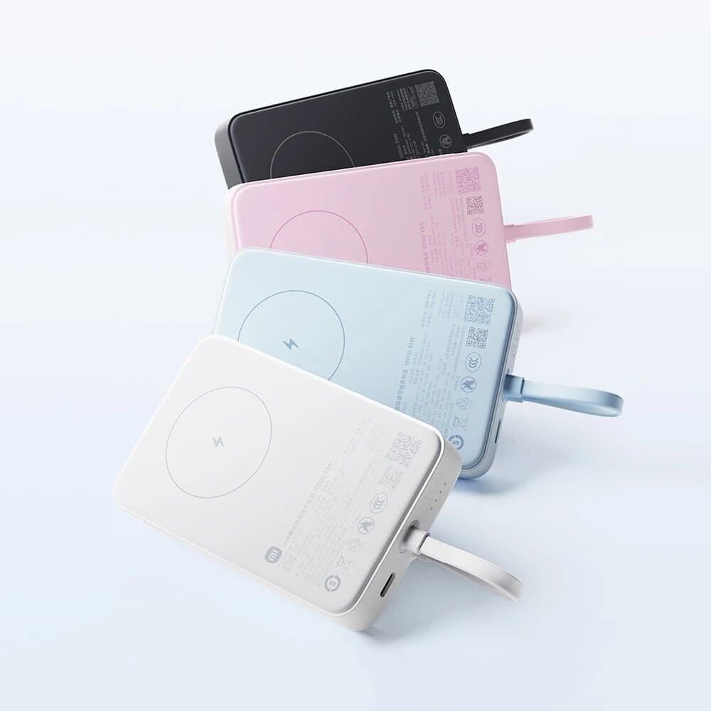 پاوربانک شیائومی بی سیم Xiaomi 33W Magnetic Power Bank 10000