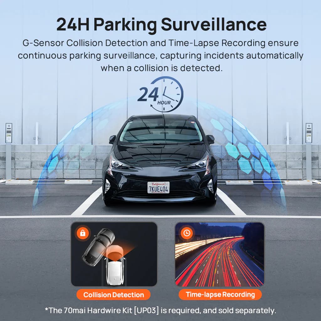 دوربین خودرو شیائومی 70Mai Dash Cam A410 Set