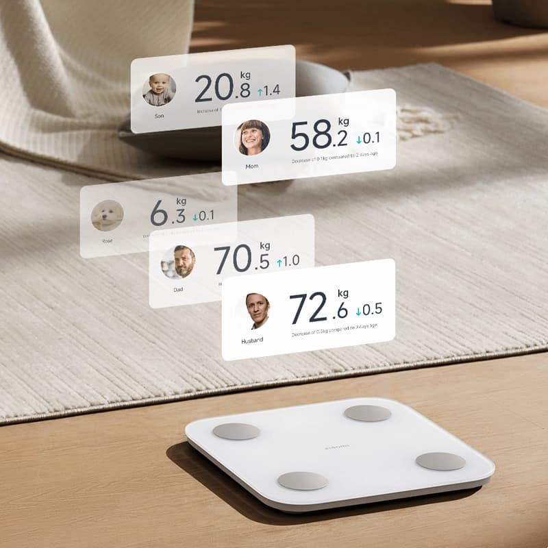 ترازوی هوشمند شیائومی Xiaomi Body Composition Scale S400 گلوبال