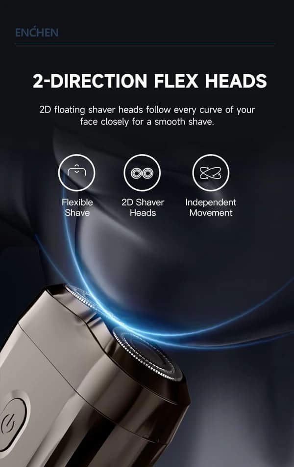 ماشین ریش تراش شیائومی مدل Small shaver ENCHEN Mini 6