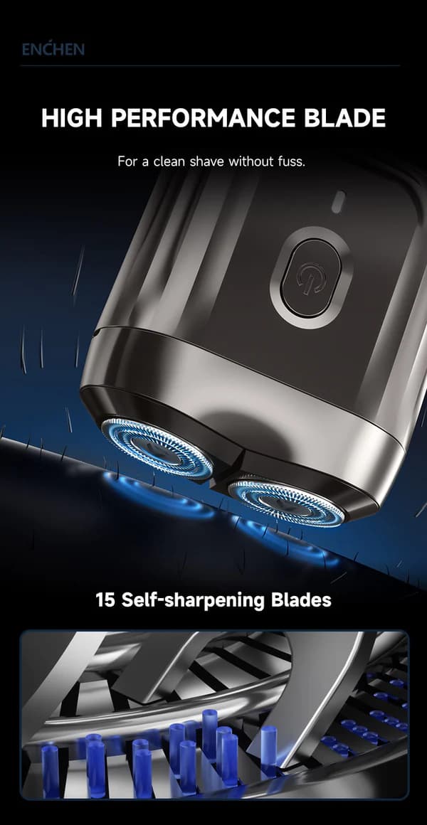 ماشین ریش تراش شیائومی مدل Small shaver ENCHEN Mini 6