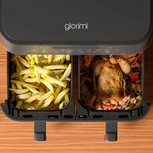 هواپز 11 لیتری گلوریمی مدل Glorimi Dual Zone Air Fryer 11L GAF-D1101