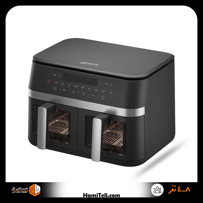 هواپز 11 لیتری گلوریمی مدل Glorimi Dual Zone Air Fryer 11L GAF-D1101