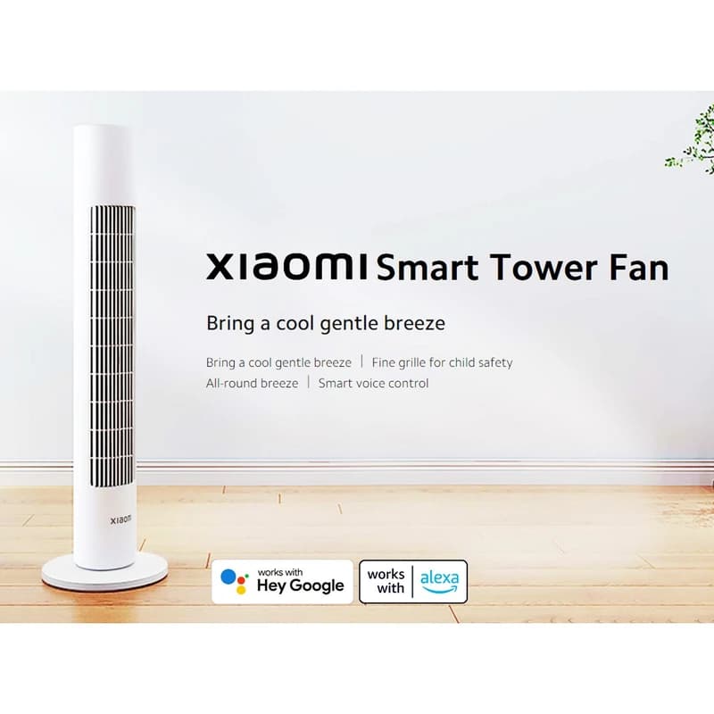 پنکه ایستاده 24 وات شیائومی مدل Smart Tower Fan 2