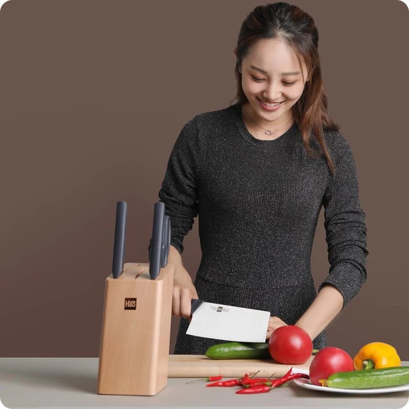 ست چاقوی آشپزخانه 6 پارچه شیائومی هوهاو مدل HuoHou HU0057
