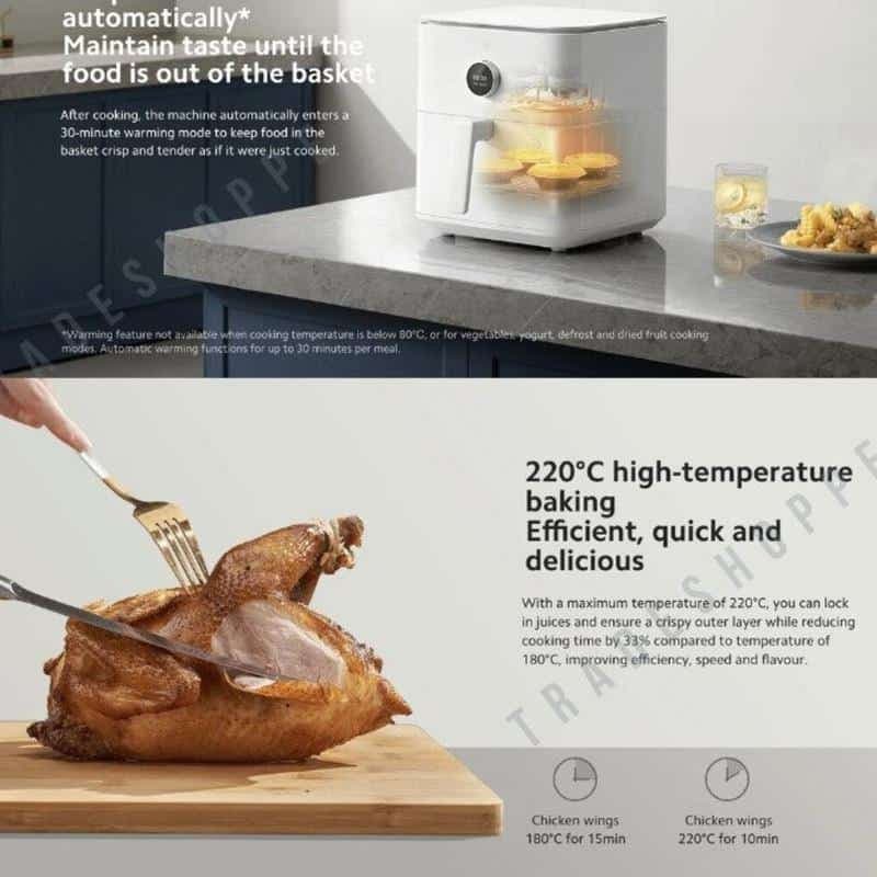 سرخ کن بدون روغن شیائومی مدل (MAF10) Xiaomi Smart Air Fryer 6.5L