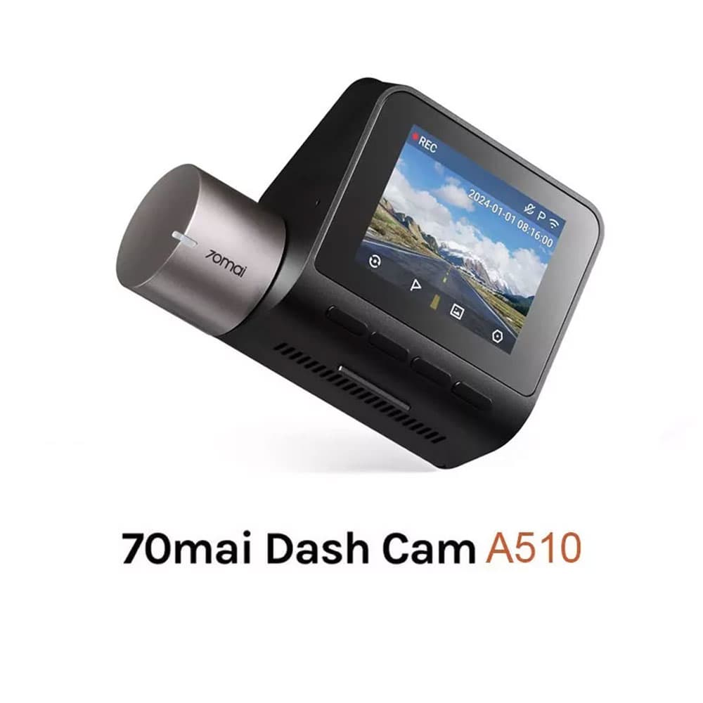 دوربین فیلم برداری خودرو 70Mai A510 + rear cam (به همراه دوربین عقب)