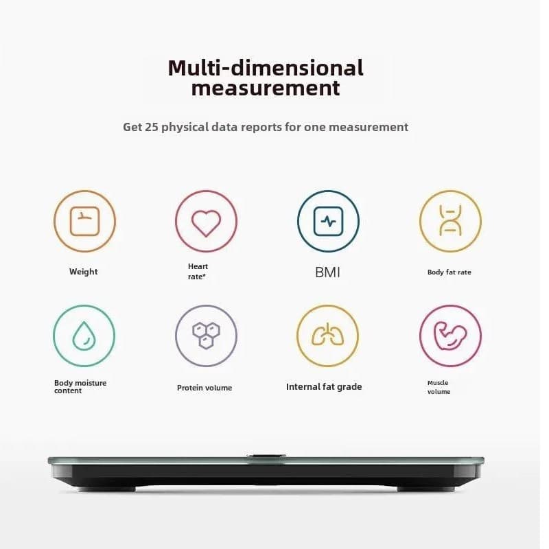 ترازو هوشمند میجیا مدل Mijia Body Fat Scale S400 Pro