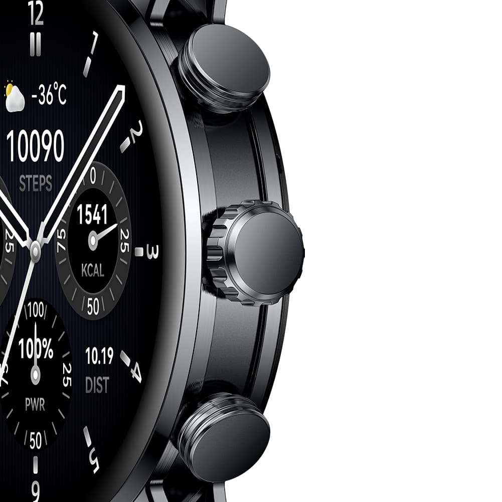 ساعت هوشمند گلوریمی مدل Glorimi Loop با بند سیلیکونی (46mm)