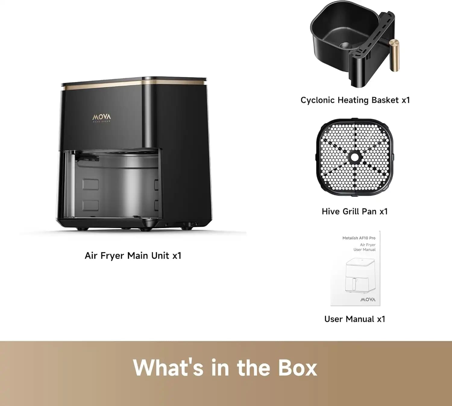 سرخکن بدون روغن (هواپز) 4 لیتری مووا مدل MOVA AeroChef AF10 Pro