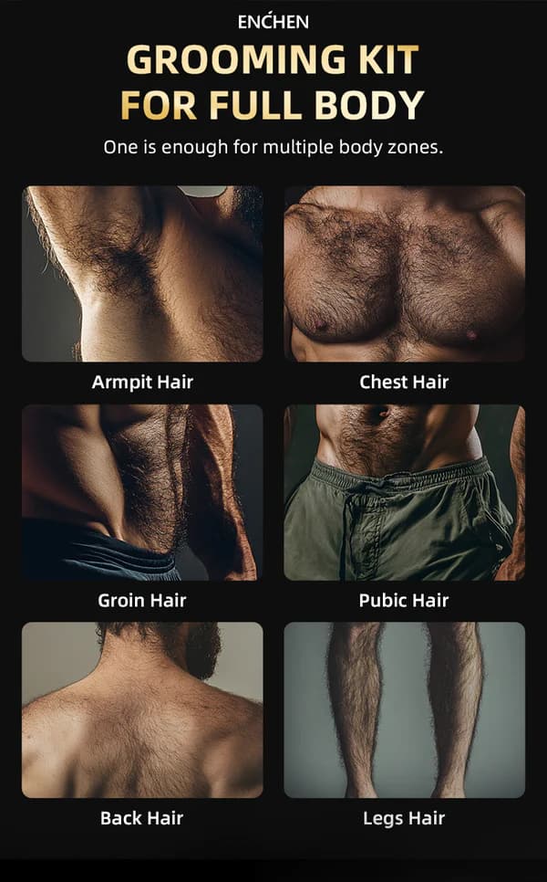 ماشین اصلاح شارژی شیائومی Xiaomi مدل ENCHEN Beardo 3 مناسب صورت و بدن