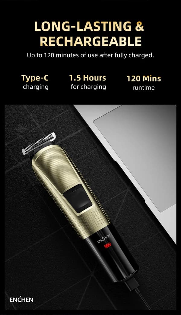 ماشین اصلاح شارژی شیائومی Xiaomi مدل ENCHEN Beardo 3 مناسب صورت و بدن