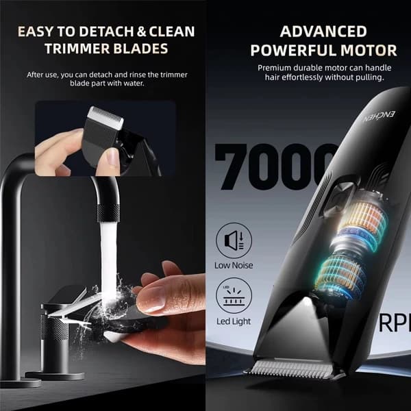 ماشین اصلاح موی سر و بدن شارژی شیائومی مدل Enchen Spark 3