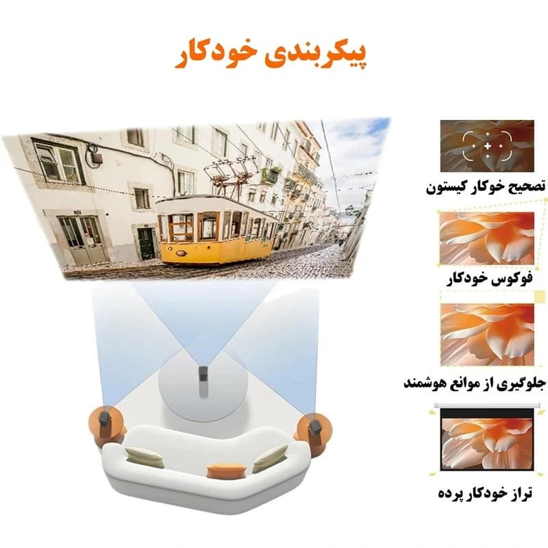 ویدئو پروژکتور هوشمند مدل xming Episode one Smart Projector XMM2102