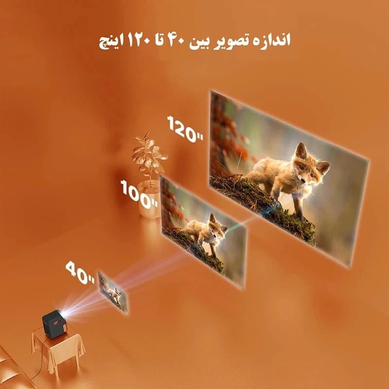 ویدئو پروژکتور هوشمند مدل xming Episode one Smart Projector XMM2102