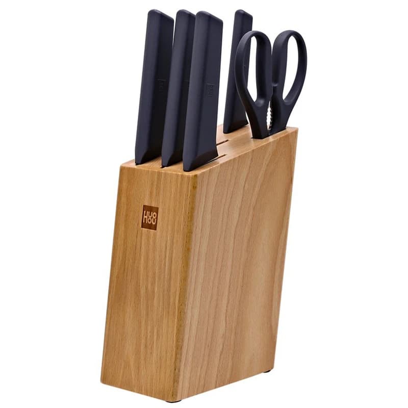 ست چاقوی آشپزخانه 6 پارچه شیائومی هوهاو مدل HuoHou HU0057